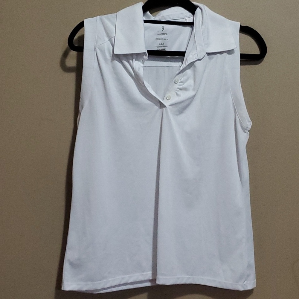 Lopez desert dri golf shirt size large